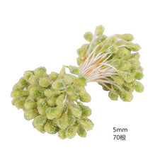 6/10/12/25/pcs Mixed Green Plant Flower Cherry Stamen Berries Bundle DIY Christmas Wedding Cake Gift Box Wreaths Decor