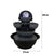 Water View Flowing Water Fountain Indoor Air Humidifier Desktop Fountain Garden Micro Landscape Home Office Feng Shui Decoration