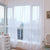 1 PCS Window Curtain Pure Color Tulle Door Drape Panel Sheer Scarf Valances Micro-transparent light-weight gauze transmission