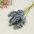 6Pcs/Pack Artificial Vanilla Mini Foam Berry Spike Artificial Flowers Bouquet for Home Plant Wall Decoration Cereals Plant Heap