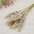 6Pcs/Pack Artificial Vanilla Mini Foam Berry Spike Artificial Flowers Bouquet for Home Plant Wall Decoration Cereals Plant Heap