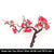 1pcs Red Plum Blossom Branches Artificial Flowers for Outdoor Wedding Decoration Flower Winter Plant Home Garden Decor