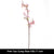 1pcs Red Plum Blossom Branches Artificial Flowers for Outdoor Wedding Decoration Flower Winter Plant Home Garden Decor