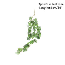 1pcs 90cm Artificial Ivy Leaf Artificial Plants Green Garland Plants Vine Fake Foliage Home Decoration Wedding Party Decoration