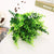 7 Fork water grass Eucalyptus Plastic Artificial Plants Green Grass plastic flower Plant Wedding Home Decoration Table Decors