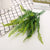 7 Fork water grass Eucalyptus Plastic Artificial Plants Green Grass plastic flower Plant Wedding Home Decoration Table Decors