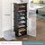 Multilayer Simple Shoe Rack Space Saving Shoes Boots Organizer Closet DIY Assembled Module Shoe Cabinet with Door Home Furniture