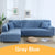 Universal Stretch Sofa Cover for Livingroom Elastic L Shaped Couch Cover 1/2/3/4 Seater Sectional Corner Slipcover All-inclusive