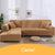 Universal Stretch Sofa Cover for Livingroom Elastic L Shaped Couch Cover 1/2/3/4 Seater Sectional Corner Slipcover All-inclusive