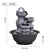 Resin Decorative Fountains Indoor Water Fountains Creative Craft Desktop Home Decor Home Figurines FengShui Water Fountain G