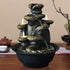 2020 New Resin Decoration Fountains Indoor Water Fountains Crafts Desktop Home Decor Rockery Figurines FengShui Water Fountain