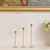 3 Pcs/ Set  European Metal Candle Holder Simple Golden Wedding Decoration Bar Party Living Room Decoration Home Decoration