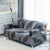 Geometric Elastic Sofa Cover for Living Room Modern Sectional Corner Sofa Slipcover Couch Cover Chair Protector 1/2/3/4 Seater