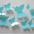 Free shipping 12pcs PVC 3d Butterfly wall decor cute Butterflies wall stickers art Decals home Decoration room wall art