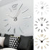 Modern Design Mini DIY Large Wall-Clock Sticker Mute Digital 3D Wall Big Clock Living Room Home Office Decor Christmas Gift