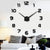 2020 New Wall Clocks 3D DIY Clock Acrylic Mirror Stickers Home Decoration Living Room Quartz Needle Self Adhesive Hanging Watch