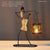 Home decoration accessories Creative Candle Holder Iron Kitchen Restaurant Romantic Candlestick Christmas Halloween Bar Party