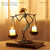 Home decoration accessories Creative Candle Holder Iron Kitchen Restaurant Romantic Candlestick Christmas Halloween Bar Party