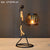 Strongwell Nordic Metal Candlestick Abstract Character Sculpture Candle Holder Decor Handmade Figurines Home Decoration Art Gift