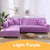 Elastic Stretch Sofa Cover 1/2/3/4 Seater Sof Slipcover Couch Covers for Universal Sofas Livingroom Sectional L Shaped Slipcover