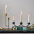 Centros De Mesa Para Boda Candlestick Wedding Centerpieces Gold Candle Lantern Votive Candle Holders Candelabra Metal Europe