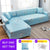 Thick Elastic Sofa Cover Universal Different Shape Sofa Couch Cover Stretch Slipcovers Seat Modern Bench Covers For Home Living