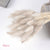 7PCs Bulrush Natural Dried Flowers Small Pampas Grass Phragmites DIY Artificial Flowers Plants For Decor Home Wedding Decoration