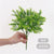 7 Fork water grass Eucalyptus Plastic Artificial Plants Green Grass plastic flower Plant Wedding Home Decoration Table Decors