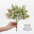 7 Fork water grass Eucalyptus Plastic Artificial Plants Green Grass plastic flower Plant Wedding Home Decoration Table Decors