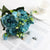 1 bundle Silk Peony bouquet home decoration accessories wedding Party scrapbook fake plants diy pompons artificial roses flowers