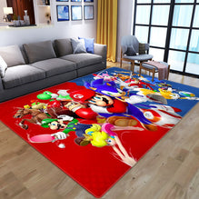 Cartoon Super Mario Undertale Rugs Area Rugs Carpet Floor Bedroom Doormat Non-slip Mat Living Room