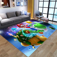 Cartoon Super Mario Undertale Rugs Area Rugs Carpet Floor Bedroom Doormat Non-slip Mat Living Room