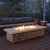 on sale 62 inch ethanol fireplace for outdoor decoration